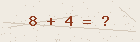 Math captcha — solve to verify