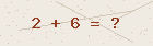 Math captcha — solve to verify