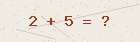 Math captcha — solve to verify