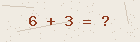 Math captcha — solve to verify